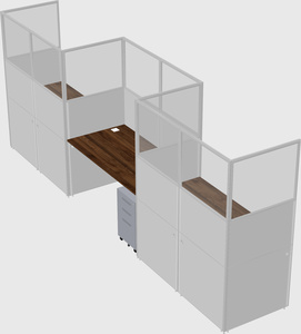 Rectangular cubicles