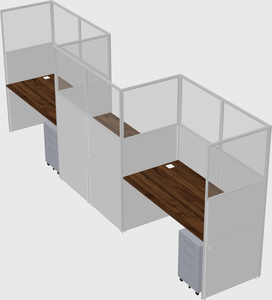 Rectangular cubicles