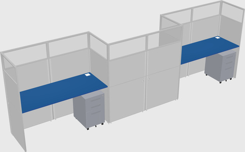 Rectangular cubicles