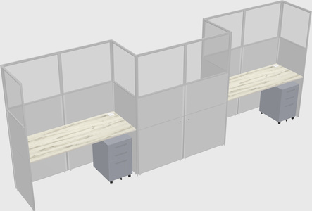 Cabines rectangulaires