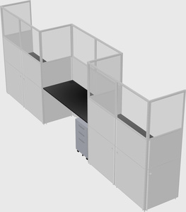 Rectangular cubicles