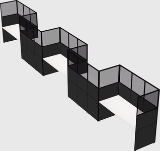 Rectangular cubicles