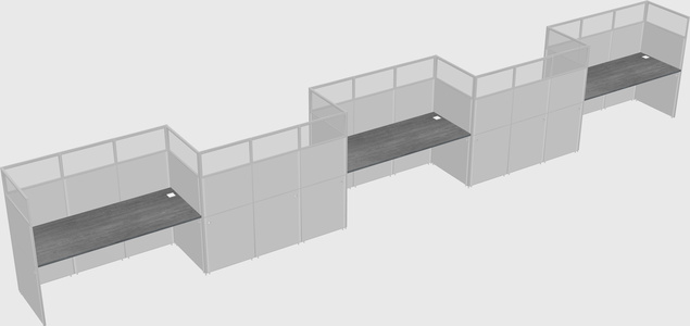 Cabines rectangulaires