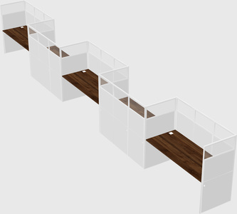Rectangular cubicles