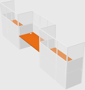 Rectangular cubicles