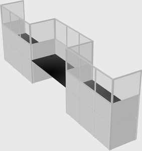 Rectangular cubicles