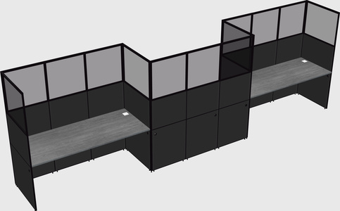 Rectangular cubicles