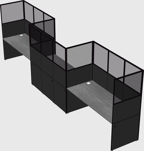Rectangular cubicles