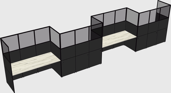 Cabines rectangulaires