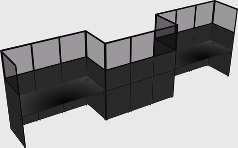 Rectangular cubicles
