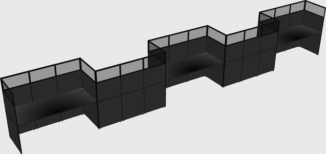 Rectangular cubicles