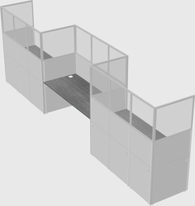 Rectangular cubicles