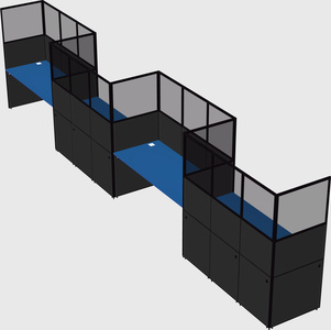 Rectangular cubicles