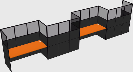 Cabines rectangulaires