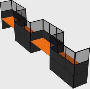 Cabines rectangulaires