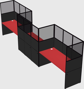 Rectangular cubicles