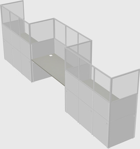 Rectangular cubicles