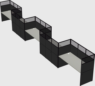 Rectangular cubicles