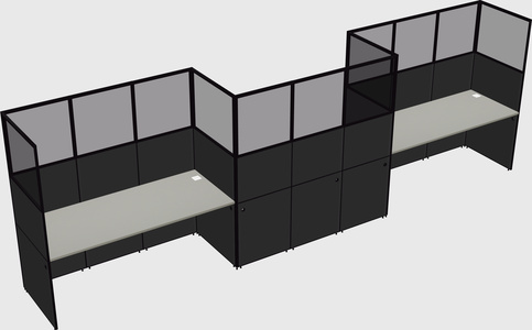 Rectangular cubicles