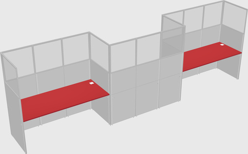 Rectangular cubicles