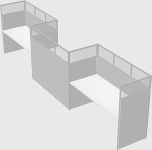 Rectangular cubicles