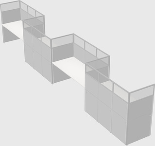 Rectangular cubicles