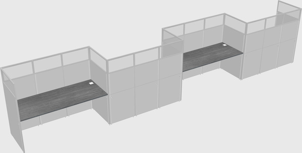 Rectangular cubicles