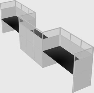 Rectangular cubicles