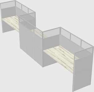 Rectangular cubicles