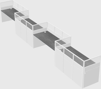 Rectangular cubicles