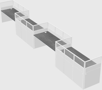 Rectangular cubicles