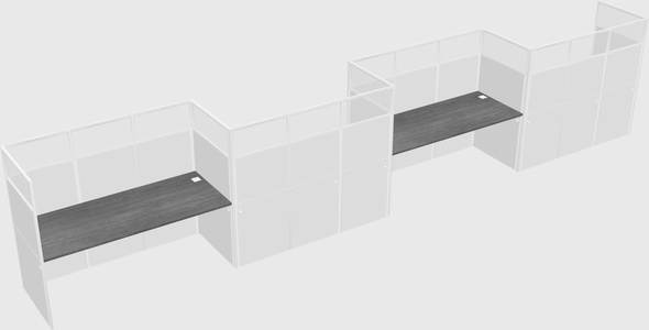 Rectangular cubicles