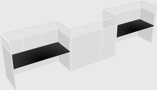 Rectangular cubicles