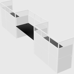 Rectangular cubicles