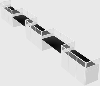 Rectangular cubicles