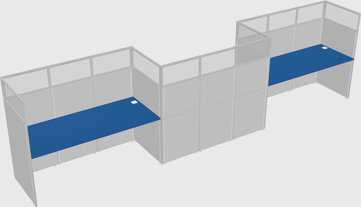 Rectangular cubicles