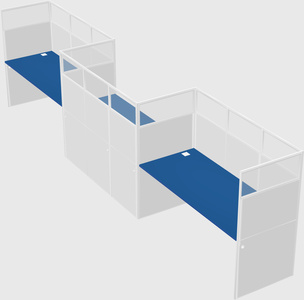 Rectangular cubicles
