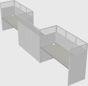 Rectangular cubicles