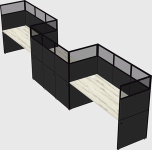 Cabines rectangulaires