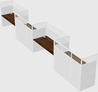 Rectangular cubicles
