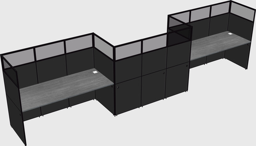Rectangular cubicles