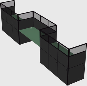 Rectangular cubicles