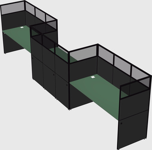 Rectangular cubicles
