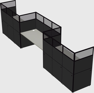 Rectangular cubicles