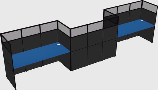 Rectangular cubicles
