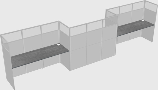 Cabines rectangulaires