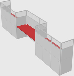Rectangular cubicles