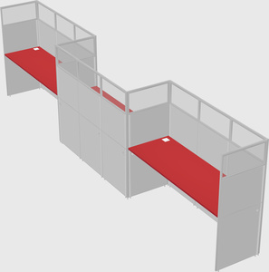 Rectangular cubicles