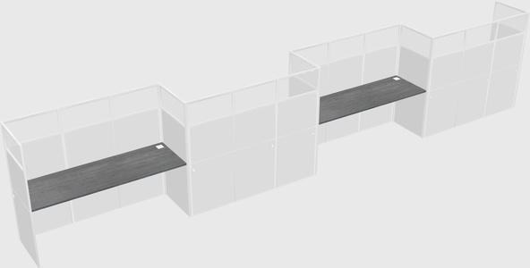 Cabines rectangulaires