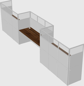 Rectangular cubicles